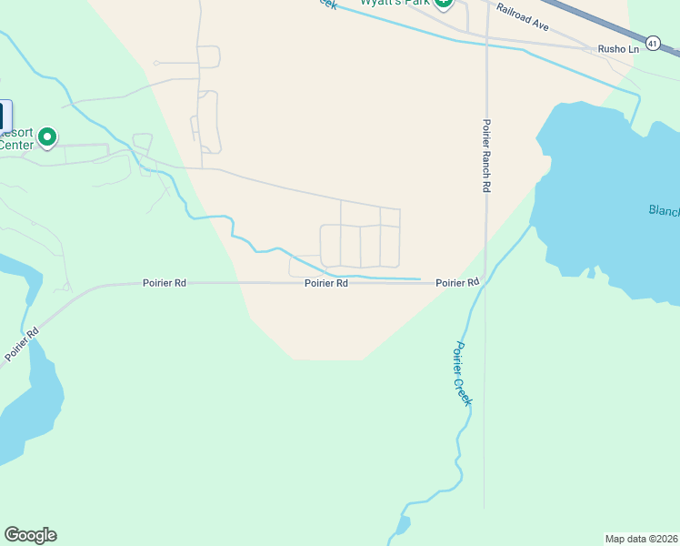map of restaurants, bars, coffee shops, grocery stores, and more near 196 Par Loop in Blanchard