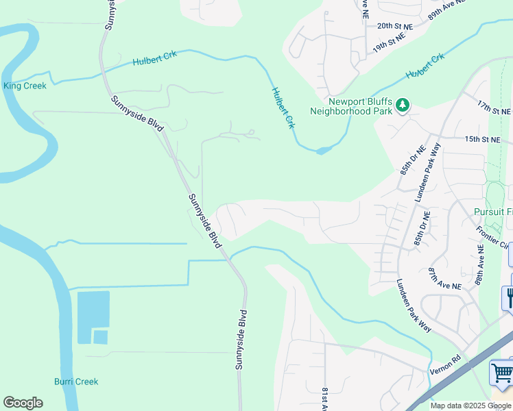 map of restaurants, bars, coffee shops, grocery stores, and more near 7723 11th Street Northeast in Lake Stevens