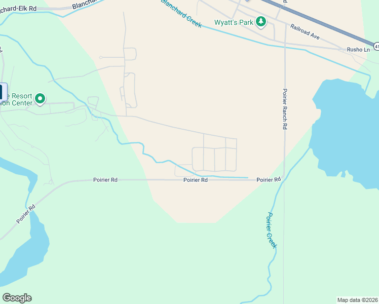map of restaurants, bars, coffee shops, grocery stores, and more near 133 Par Loop in Blanchard