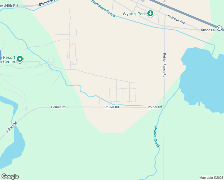 map of restaurants, bars, coffee shops, grocery stores, and more near 133 Par Loop in Blanchard