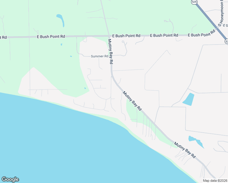 map of restaurants, bars, coffee shops, grocery stores, and more near 5449 South Mutiny Sands Road in Freeland
