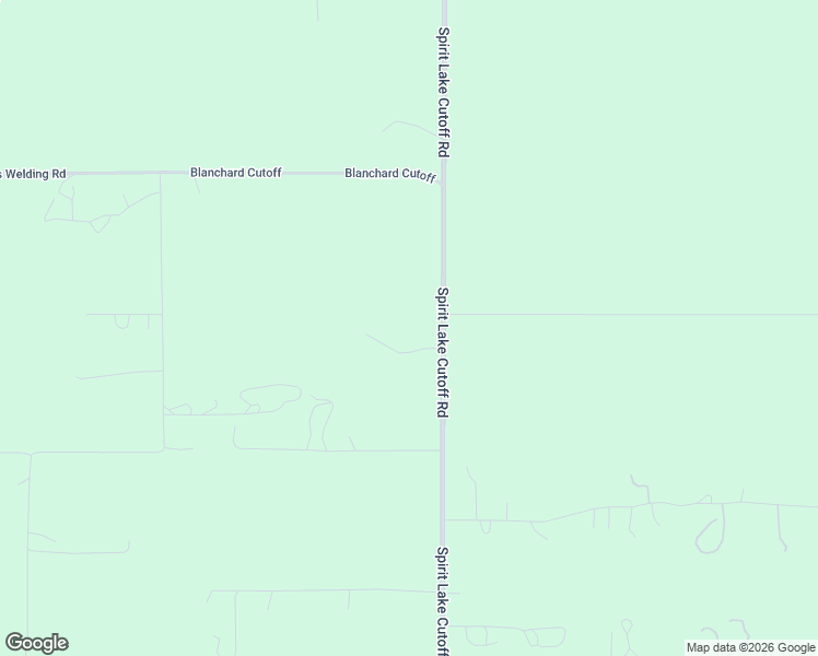 map of restaurants, bars, coffee shops, grocery stores, and more near 56 Antler Lane in Spirit Lake