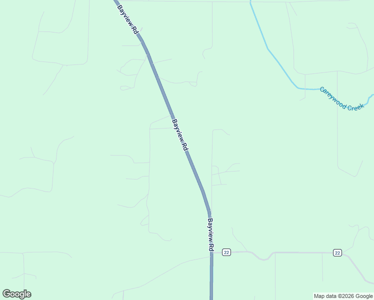 map of restaurants, bars, coffee shops, grocery stores, and more near 1575 Bayview Road in Athol