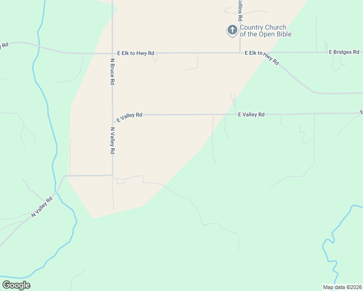 map of restaurants, bars, coffee shops, grocery stores, and more near 7910 East Valley Road in Elk