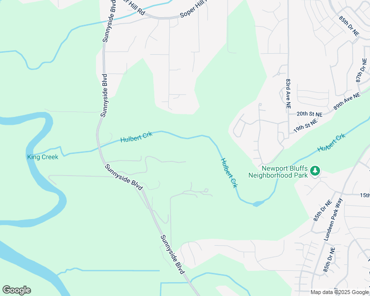 map of restaurants, bars, coffee shops, grocery stores, and more near 1619 Sunnyside Boulevard in Lake Stevens