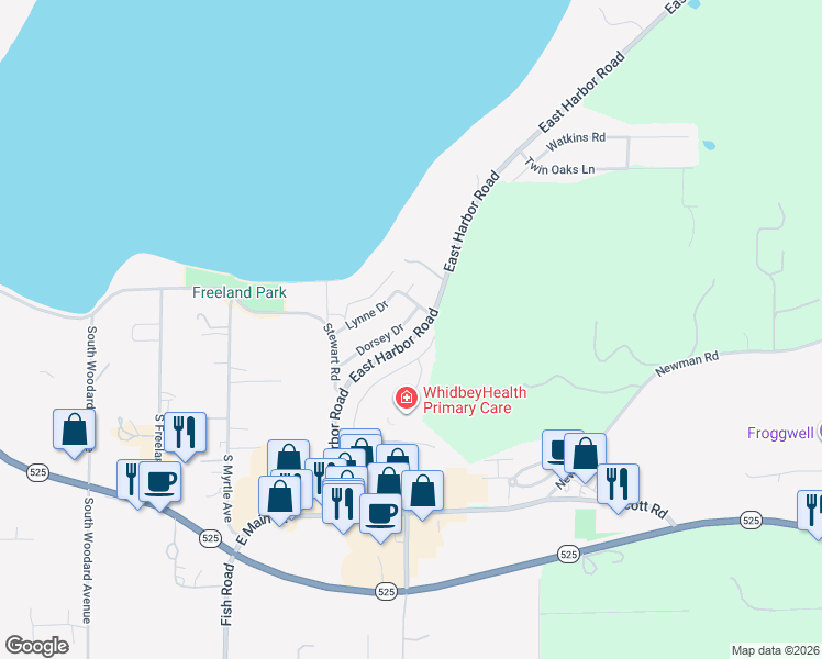 map of restaurants, bars, coffee shops, grocery stores, and more near 5386 Vinton Avenue in Freeland