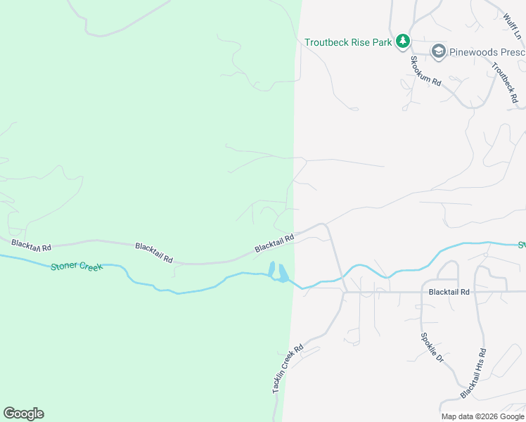 map of restaurants, bars, coffee shops, grocery stores, and more near 809 Blacktail Road in Lakeside