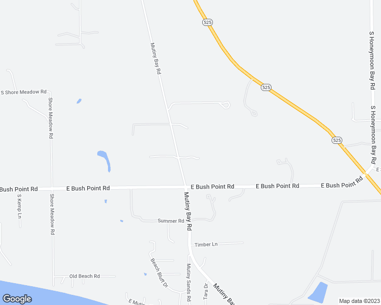 map of restaurants, bars, coffee shops, grocery stores, and more near 5363 Mutiny Bay Road in Freeland