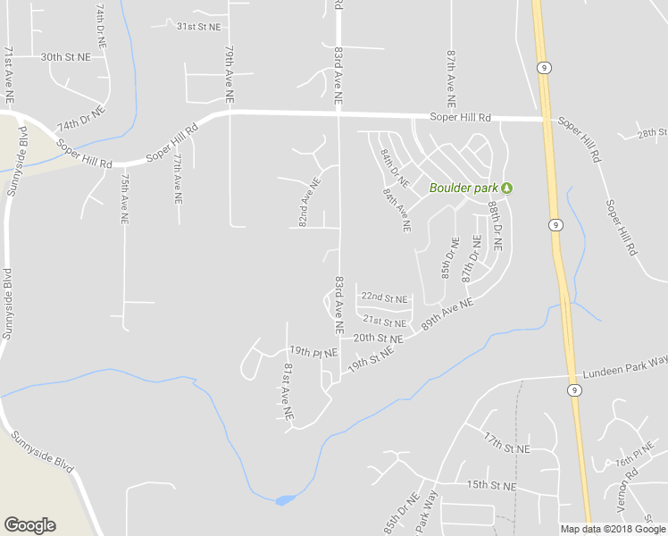 map of restaurants, bars, coffee shops, grocery stores, and more near 8212 23rd Place Northeast in Lake Stevens