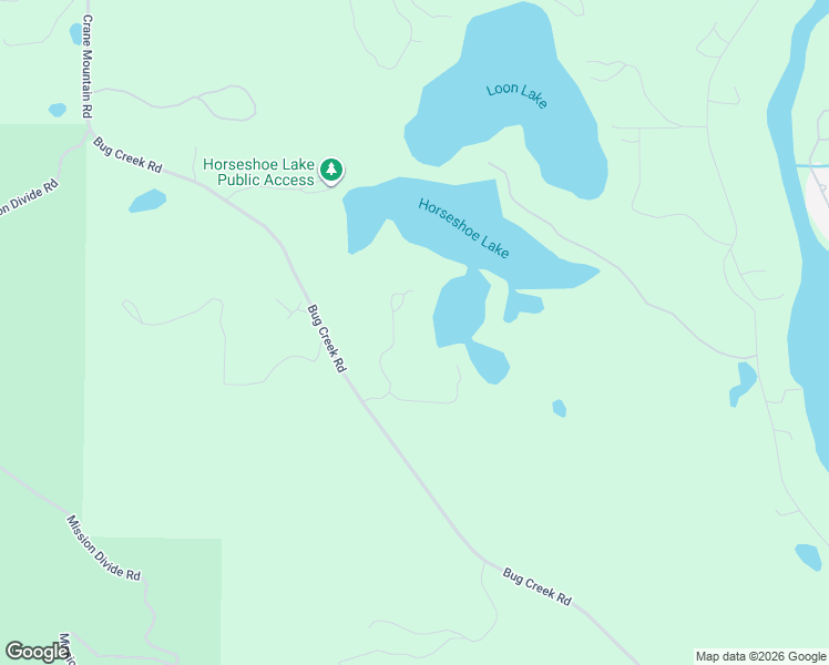 map of restaurants, bars, coffee shops, grocery stores, and more near 960 Bug Creek Road in Bigfork