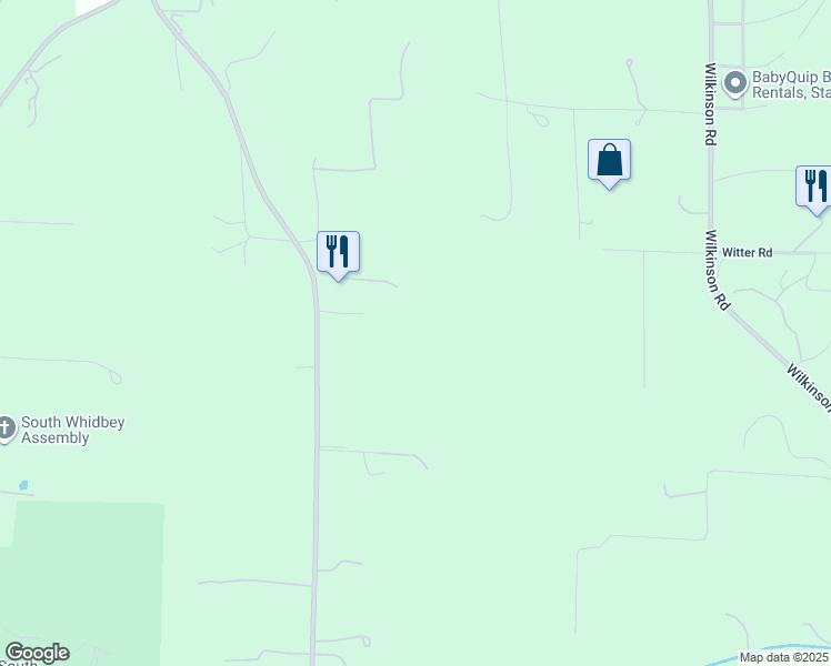 map of restaurants, bars, coffee shops, grocery stores, and more near 4056 Tree Frog Lane in Langley