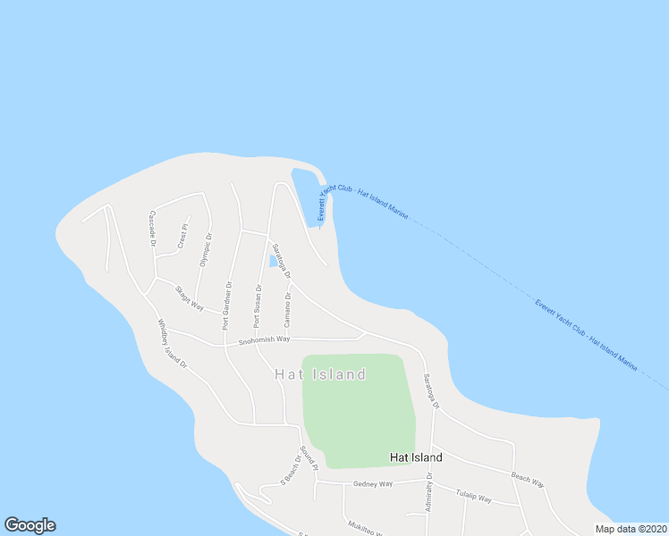 map of restaurants, bars, coffee shops, grocery stores, and more near 17D East Marine View Drive in Everett