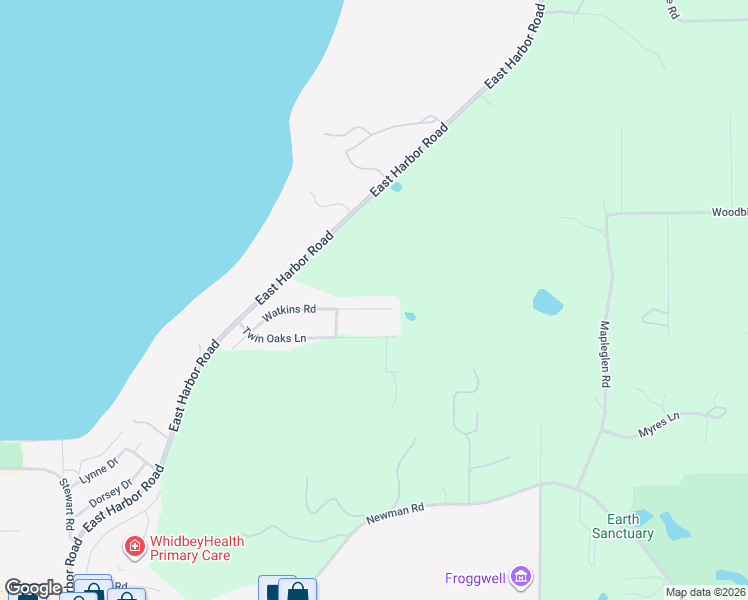 map of restaurants, bars, coffee shops, grocery stores, and more near 1865 East Watkins Road in Freeland