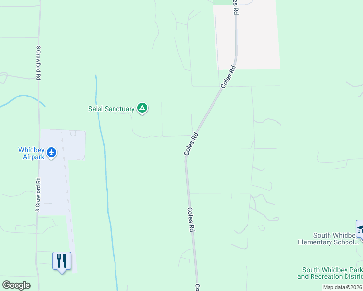 map of restaurants, bars, coffee shops, grocery stores, and more near 5251 Coles Road in Langley