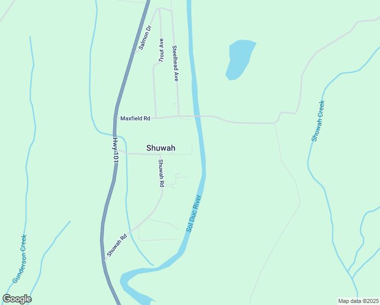 map of restaurants, bars, coffee shops, grocery stores, and more near 293 Iverson Road in Forks