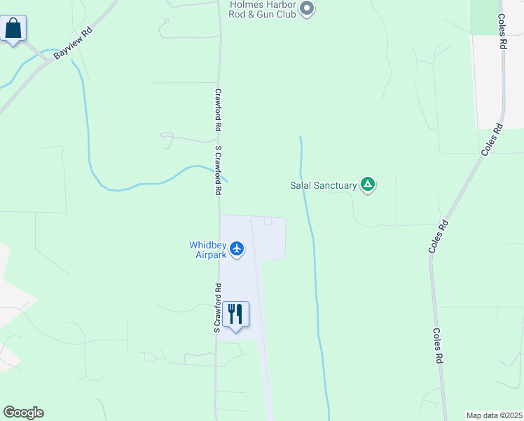 map of restaurants, bars, coffee shops, grocery stores, and more near 3276 Venturi Way in Langley