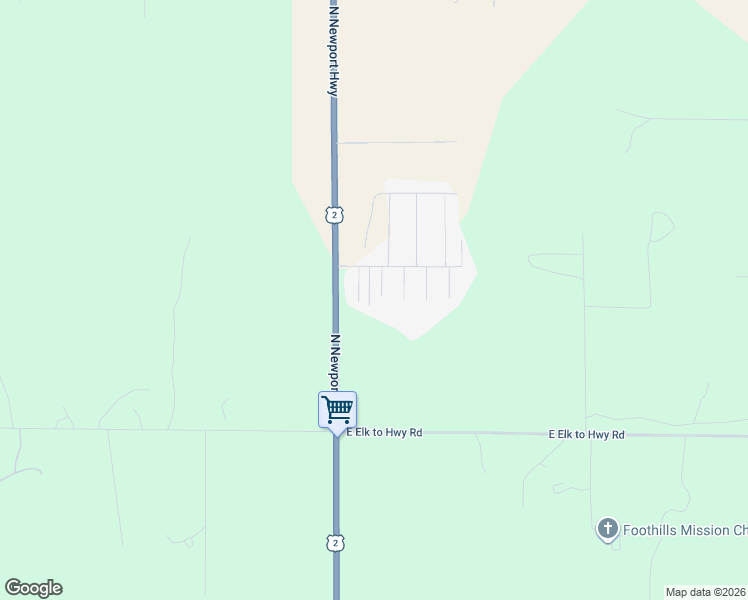 map of restaurants, bars, coffee shops, grocery stores, and more near 40202 North Newport Highway in Elk