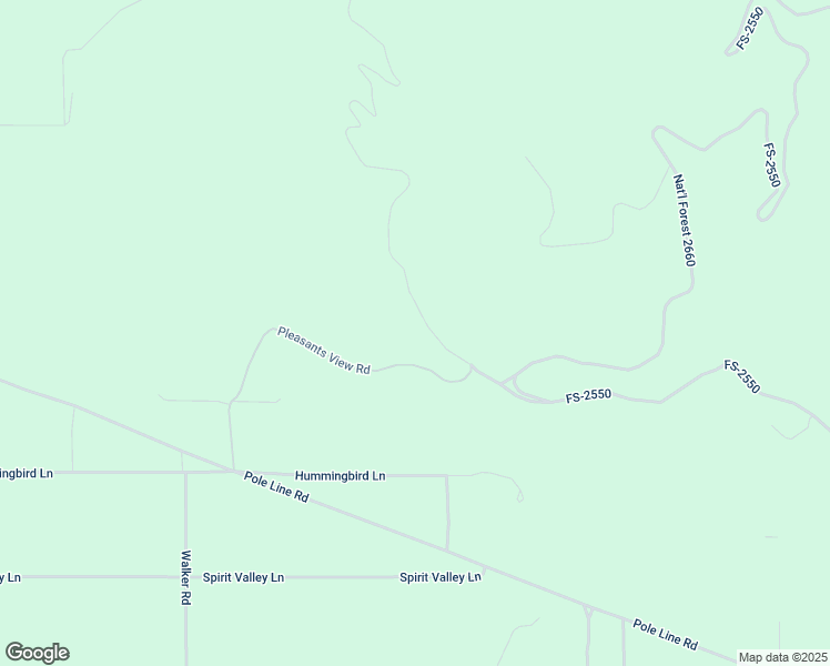 map of restaurants, bars, coffee shops, grocery stores, and more near 758 Road Pleasants View in Blanchard