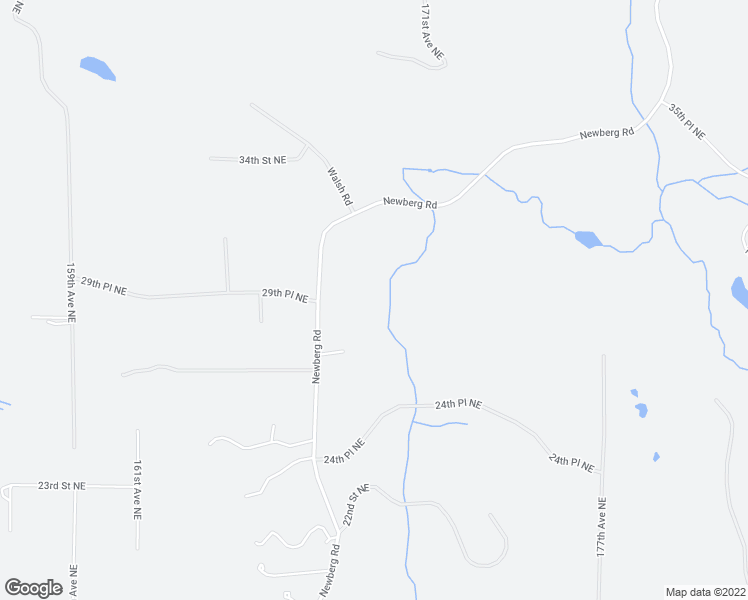 map of restaurants, bars, coffee shops, grocery stores, and more near 2903 Newberg Road in Snohomish