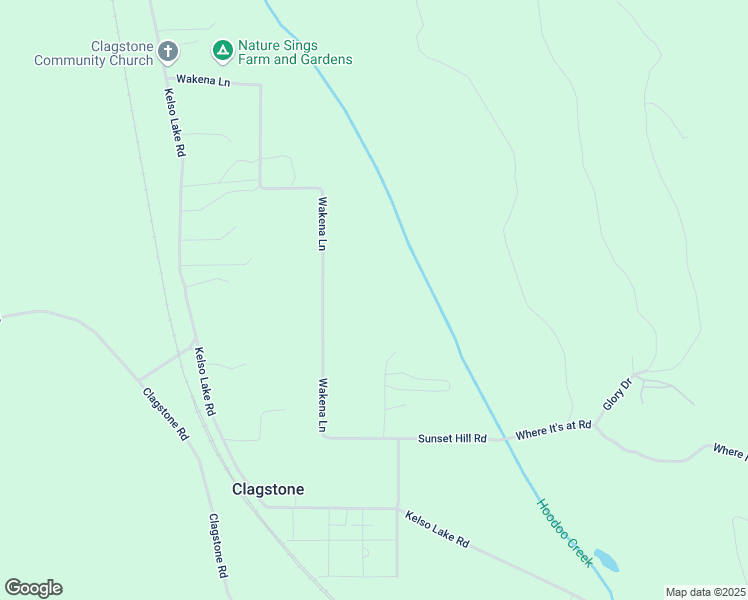 map of restaurants, bars, coffee shops, grocery stores, and more near 747 Wakena Lane in Priest River