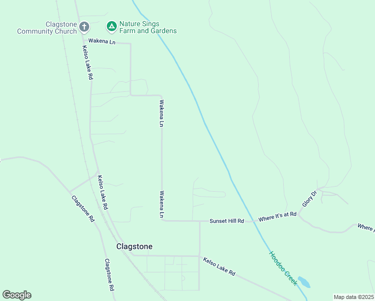 map of restaurants, bars, coffee shops, grocery stores, and more near 747 Wakena Lane in Priest River