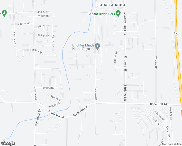 map of restaurants, bars, coffee shops, grocery stores, and more near 7835 32nd Street Northeast in Marysville