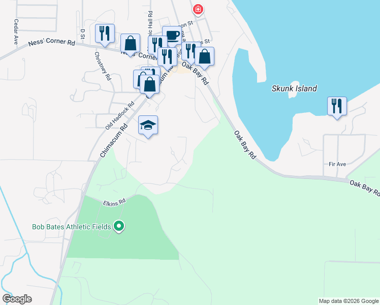 map of restaurants, bars, coffee shops, grocery stores, and more near 316 Port Hadlock Heights Road in Port Hadlock-Irondale