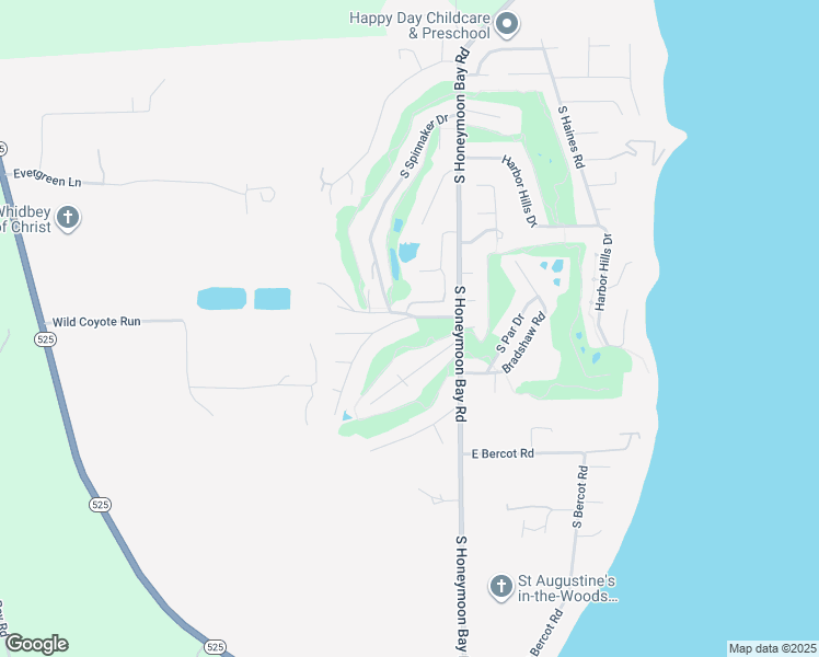 map of restaurants, bars, coffee shops, grocery stores, and more near 5007 Chipshot Way in Freeland