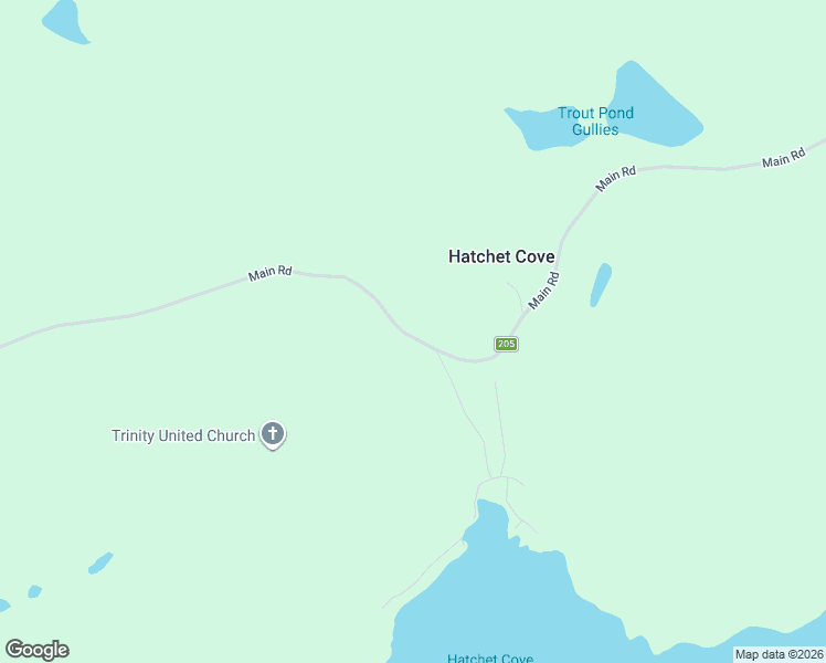 map of restaurants, bars, coffee shops, grocery stores, and more near 1035 Newfoundland and Labrador 205 in Hillview