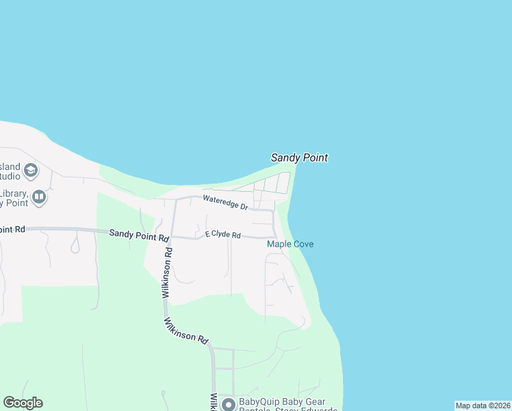 map of restaurants, bars, coffee shops, grocery stores, and more near 4340 Whale Walk in Langley