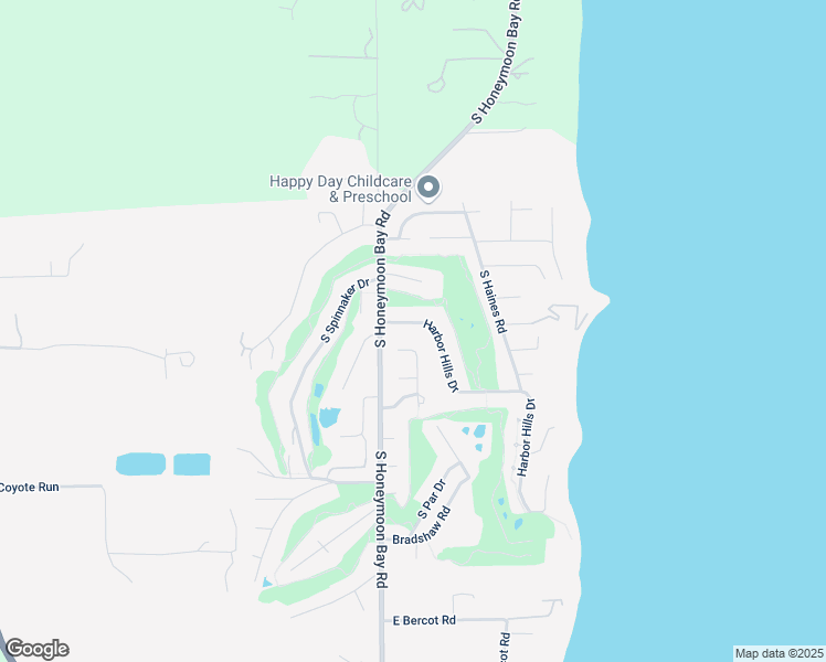 map of restaurants, bars, coffee shops, grocery stores, and more near 4882 Harbor Hills Drive in Freeland