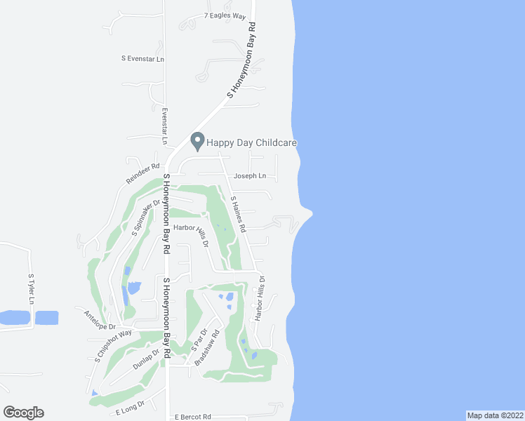 map of restaurants, bars, coffee shops, grocery stores, and more near 1405 Pelican Court in Freeland