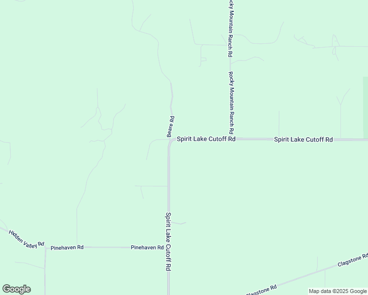 map of restaurants, bars, coffee shops, grocery stores, and more near 3351 Spirit Lake Cut Off in Spirit Lake