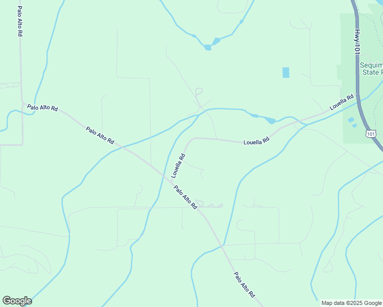 map of restaurants, bars, coffee shops, grocery stores, and more near 31 Louella Ridge Drive in Sequim