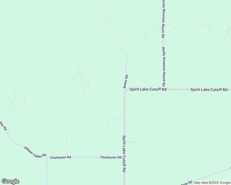 map of restaurants, bars, coffee shops, grocery stores, and more near 3254 Spirit Lake Cutoff Road in Spirit Lake