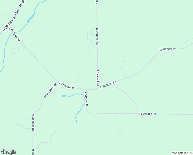 map of restaurants, bars, coffee shops, grocery stores, and more near 41919 North Darknell Road in Elk