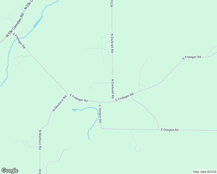 map of restaurants, bars, coffee shops, grocery stores, and more near 41919 North Darknell Road in Elk