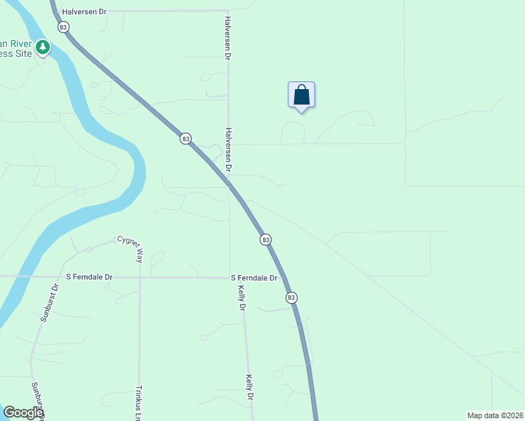 map of restaurants, bars, coffee shops, grocery stores, and more near 28937 Red Owl Road in Bigfork