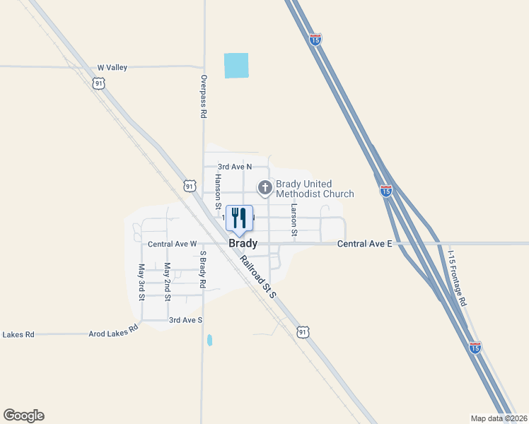map of restaurants, bars, coffee shops, grocery stores, and more near 2nd Ave N in Pondera
