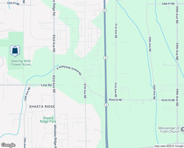 map of restaurants, bars, coffee shops, grocery stores, and more near 4525 88th Avenue NorthEast in Marysville