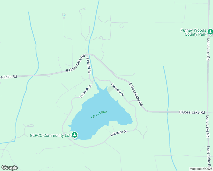 map of restaurants, bars, coffee shops, grocery stores, and more near 5265 Lakeside Drive in Langley