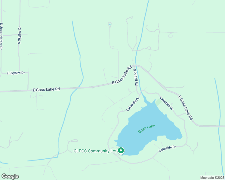 map of restaurants, bars, coffee shops, grocery stores, and more near 2422 East Goss Lake Road in Langley