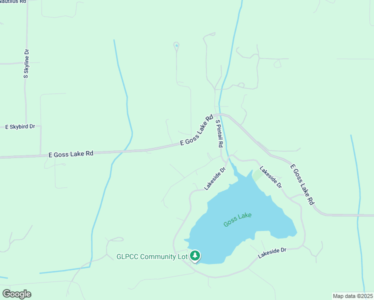 map of restaurants, bars, coffee shops, grocery stores, and more near 2422 East Goss Lake Road in Langley