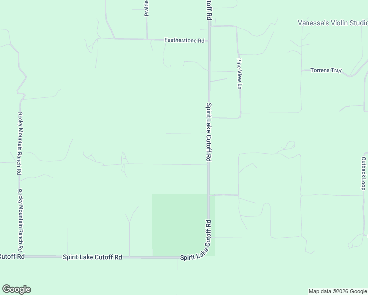 map of restaurants, bars, coffee shops, grocery stores, and more near 101 Wild Meadows Road in Spirit Lake