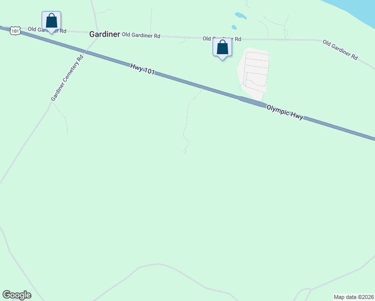 map of restaurants, bars, coffee shops, grocery stores, and more near 303 View Ridge Drive in Sequim