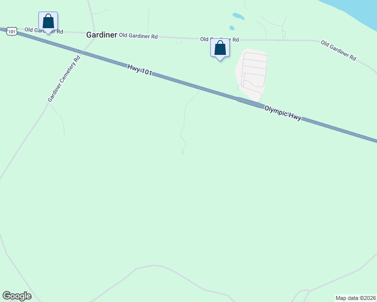 map of restaurants, bars, coffee shops, grocery stores, and more near 303 View Ridge Drive in Sequim
