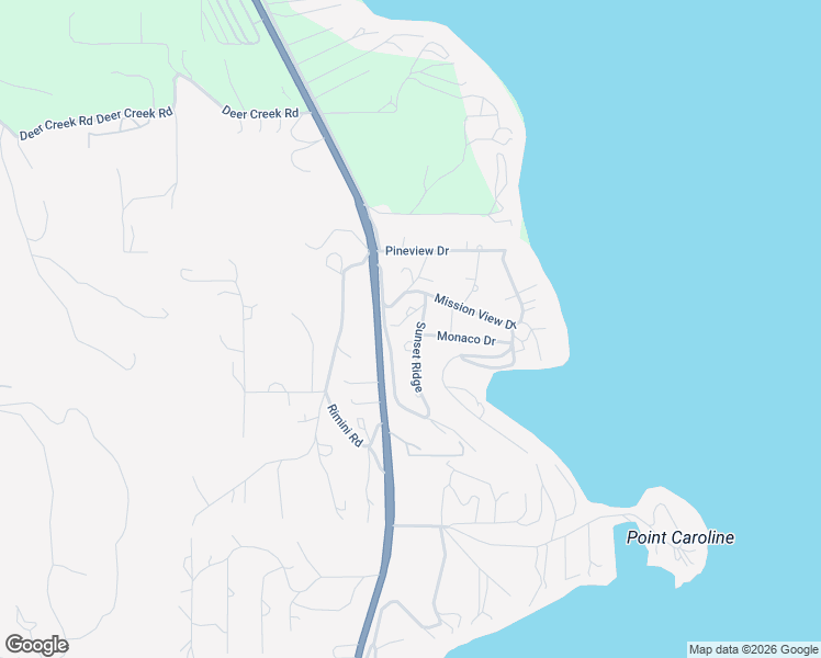 map of restaurants, bars, coffee shops, grocery stores, and more near 128 Sunset Ridge in Lakeside