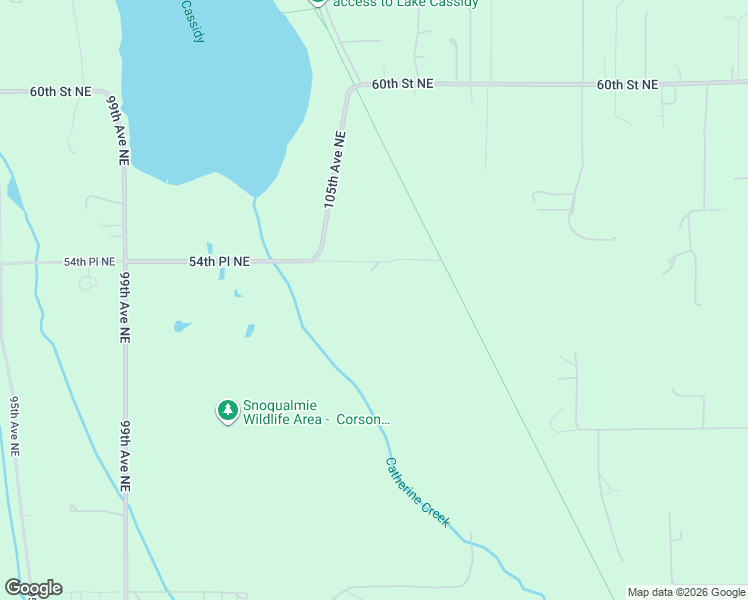 map of restaurants, bars, coffee shops, grocery stores, and more near 10616 54th Place Northeast in Lake Stevens