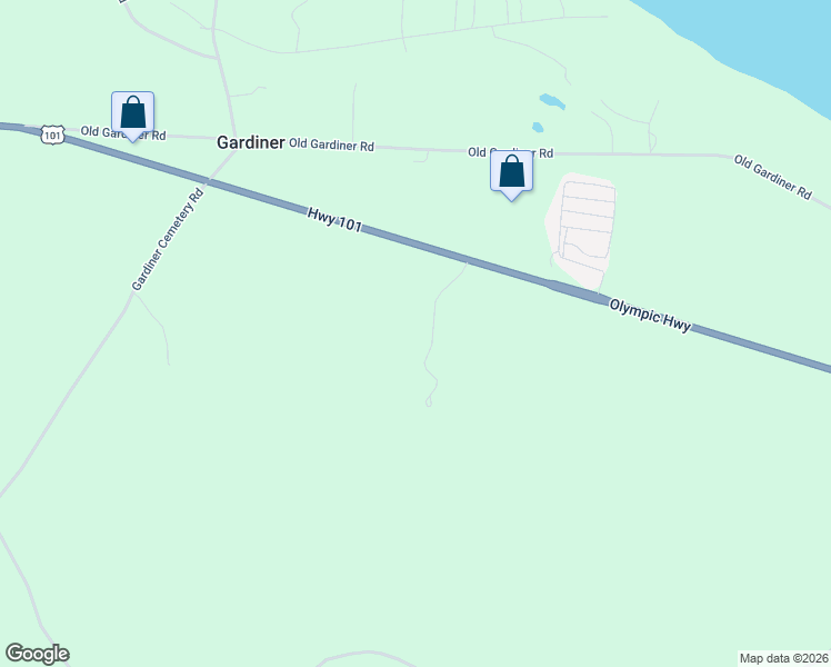map of restaurants, bars, coffee shops, grocery stores, and more near 174 View Ridge Drive in Sequim