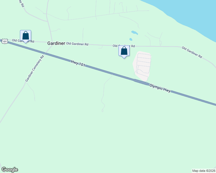 map of restaurants, bars, coffee shops, grocery stores, and more near 174 View Ridge Drive in Sequim